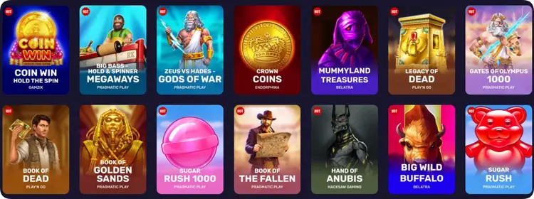 Playfina slots