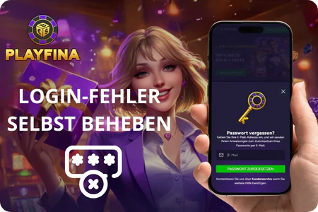 Hilfe bei Login-Problemen im Playfine Casino